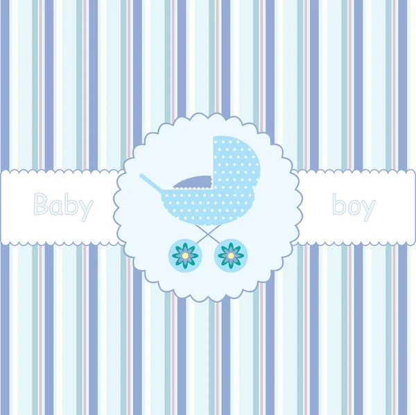 Tarjeta vectorial para babyshower — Archivo Imágenes Vectoriales