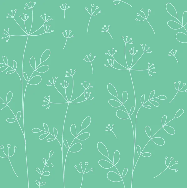 Vintage papier peint floral — Image vectorielle