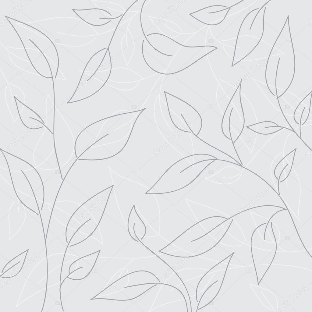 Vintage seamless floral wallpaper — Stock Vector © Natalieart 3485978