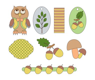 Vector scrap clipart