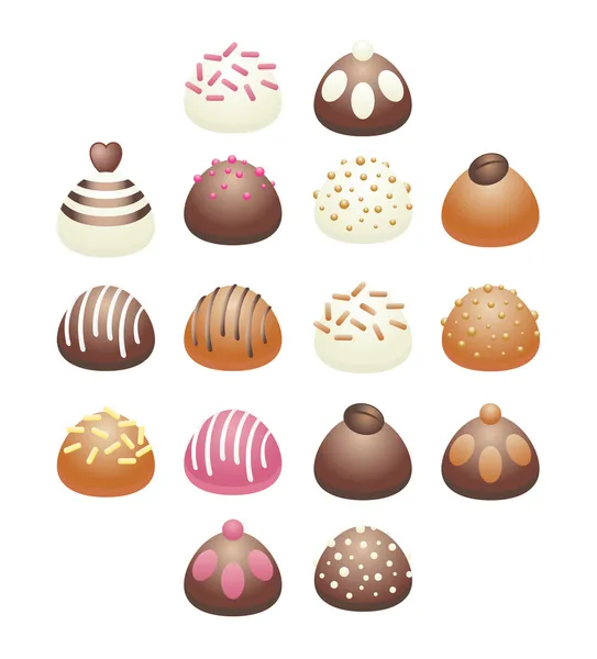 Chocolats — Image vectorielle