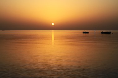 Sunrise in Sharm el Sheikh - Egypt clipart