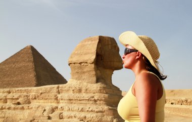 Kiss with the Sphinx clipart