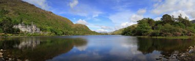 Kylemore Abbey panoramic clipart