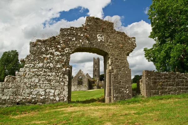 Adare abbey gate widzenia — Zdjęcie stockowe