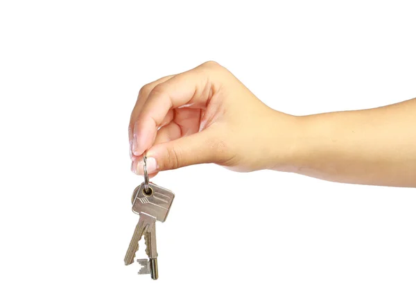 Keys to new house — Stock Photo, Image