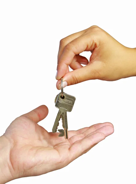 Yeni evin anahtarları — Stok fotoğraf