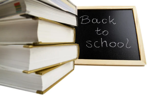 Boeken klaar voor terug naar school — Stockfoto