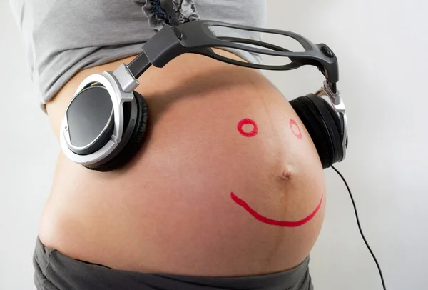 赤ちゃんのための音楽 — ストック写真