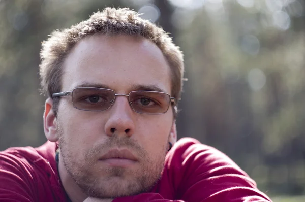 Bir adamın portresi.