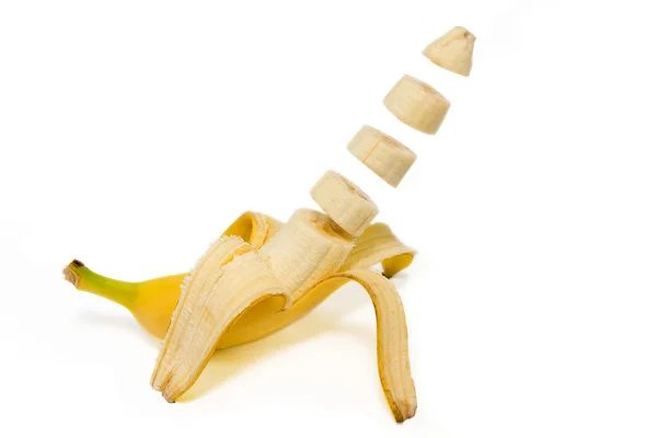 Flying banana — Stock Photo, Image