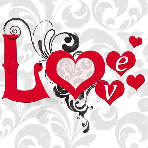 Love card — Stock Photo, Image