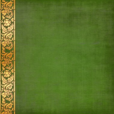 Old , green, grunge background clipart