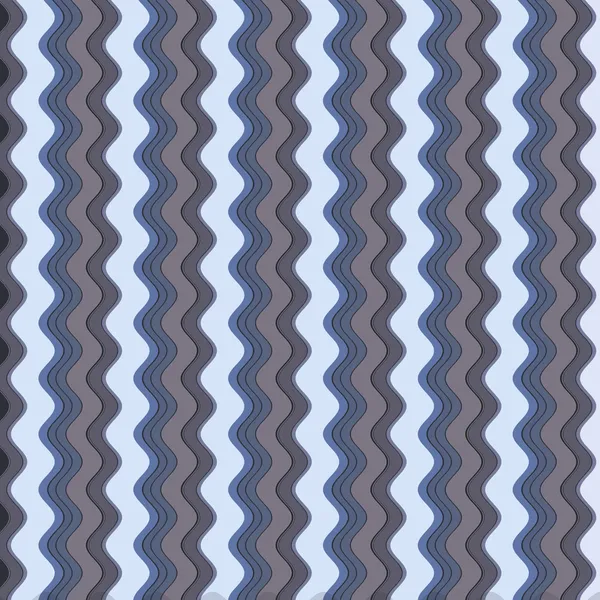 Sfondo con strisce colorate blu e grigie, onda — Foto Stock