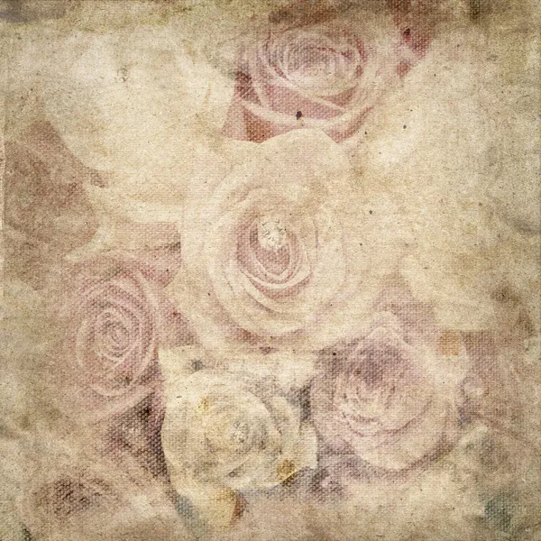 Vintage flores románticas fondo — Foto de Stock