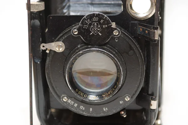Del av en gammal kamera — Stockfoto