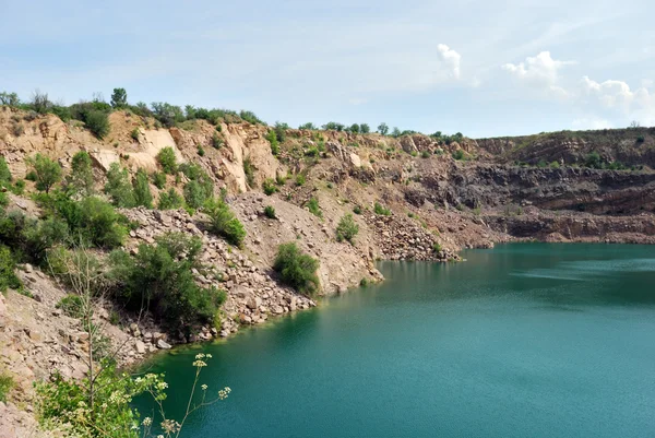 stock image Rocks near the water