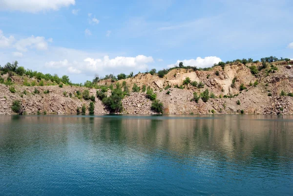 stock image Rocks near the water