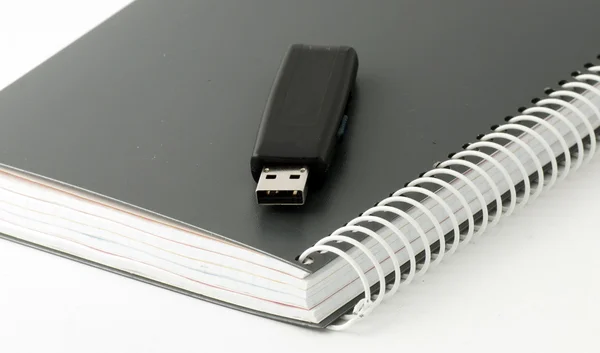 Driver USB sul notebook — Foto Stock