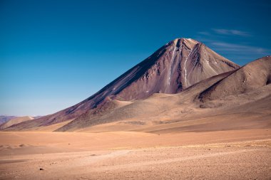 Volcanoes Licancabur, Chile clipart