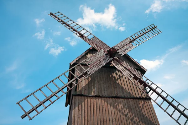 Wooden Windmill in Tykocin / Poland — Stock Photo, Image