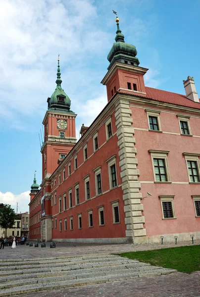 华沙皇家城堡 — 图库照片