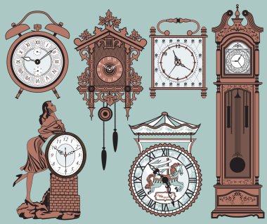 Clocks clipart