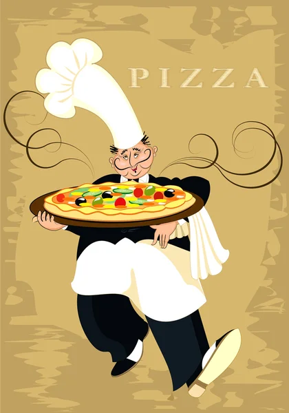 Піца — стоковий вектор