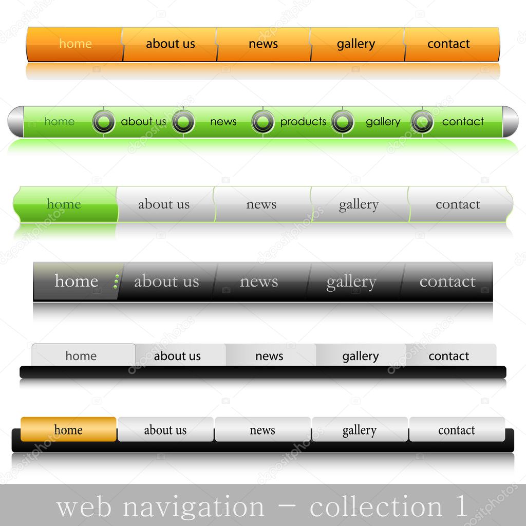 Web navigation collection