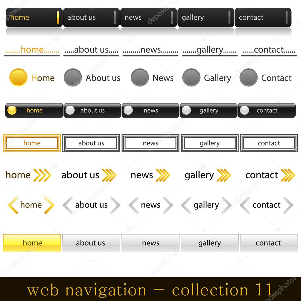 Web navigation collection