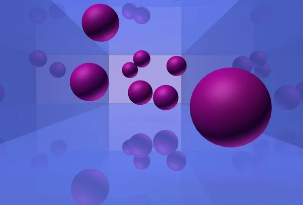 stock image Abstract background with balls