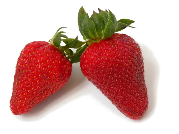 多汁的成熟草莓 — 图库照片
