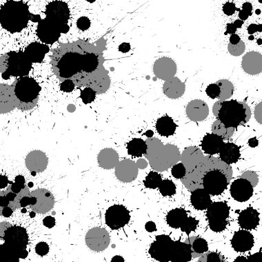 Paint splats clipart