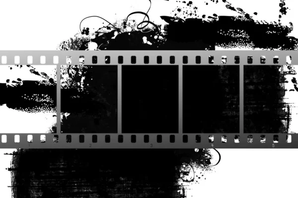 Grunge filmový pás — Stock fotografie