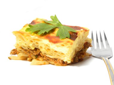 makarna .greek pastitsio güveç.