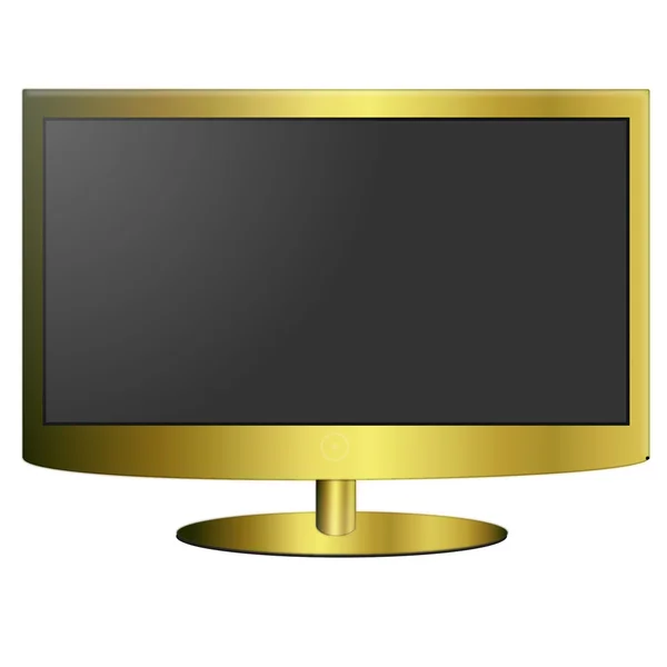 LCD/Plasma TV-skärmen — Stockfoto