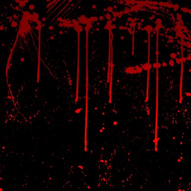 Paint splats .drops of blood clipart