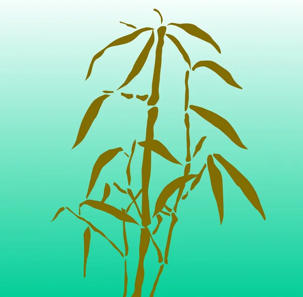 Ramuri de bambus — Fotografie, imagine de stoc
