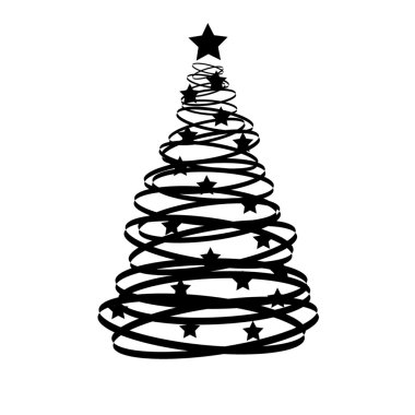 Christmas tree clipart