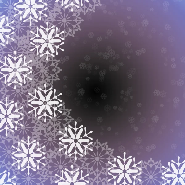 Snöflingor — Stockfoto