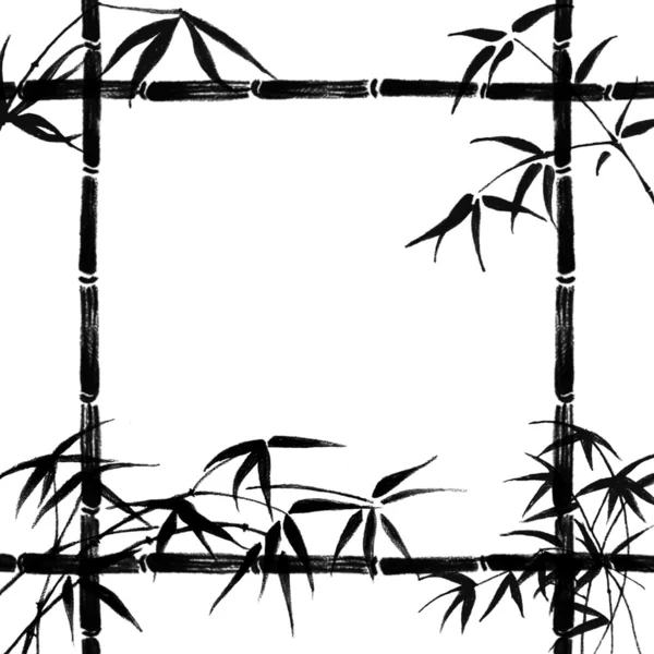 Bambus větve — Stock fotografie