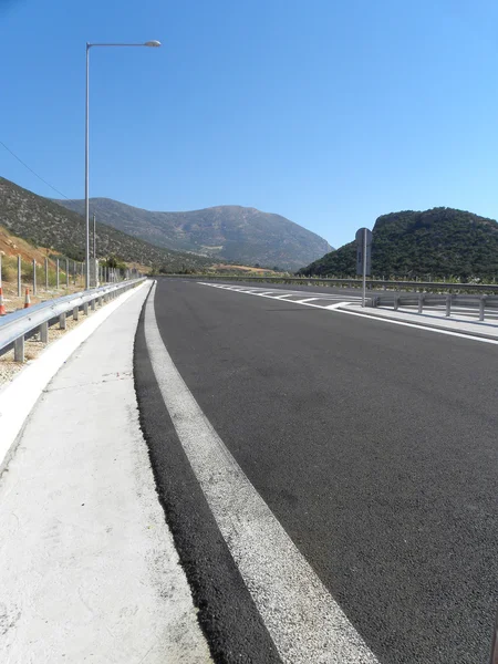 stock image Mountain road