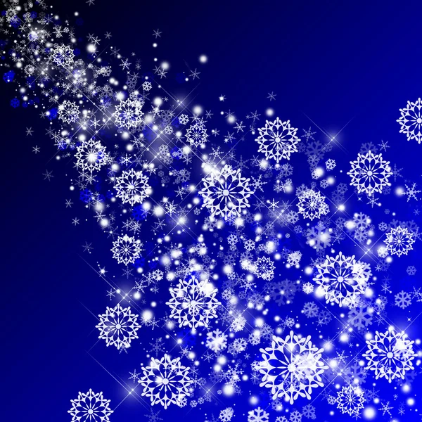Abstract background with Snowflakes — Stock Photo, Image