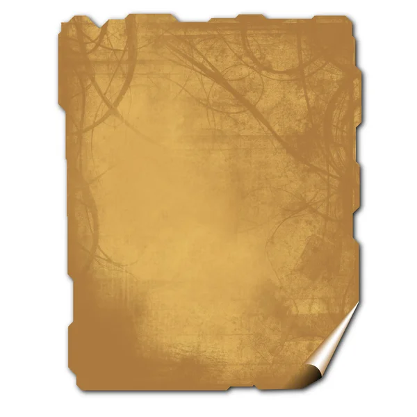 Древняя текстура пергамента — стоковое фото