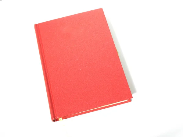 Красная тетрадь — стоковое фото