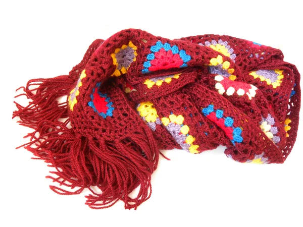 stock image Knitted scarf