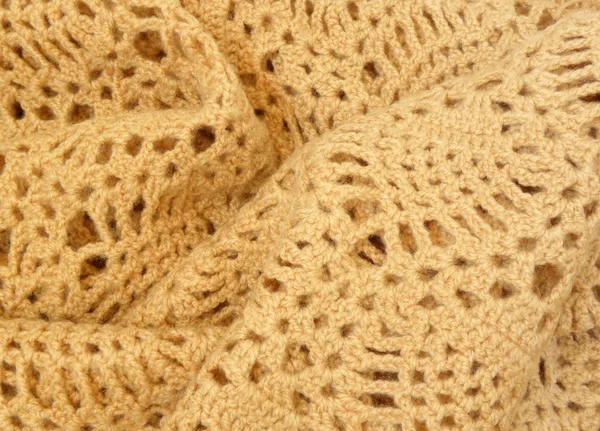 Hermosa textura de lana beige . — Foto de Stock