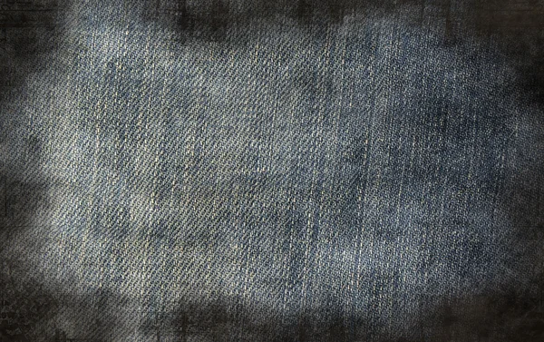 Grungy jeans background — Stock Photo, Image