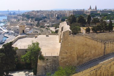 Panorama of Valetta clipart