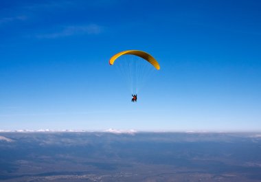 Paraglider clipart